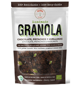 Imagen de Granola Chocolate, Pistachos y Avellanas